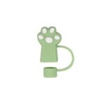 Custom Paw Shape Straw Cover Cap - 4