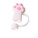 Custom Paw Shape Straw Cover Cap - 7