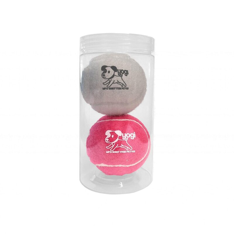 Pet-Chew-Toy-Tennis-Ball-2-Pack-PET102-2PK Custom Pet Chew Toy Tennis Ball - 2 Pack