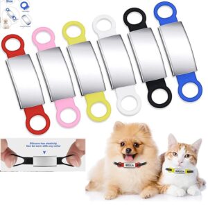 Custom Slide-On Customizable Pet Dog ID Name Tag