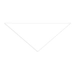 Custom Small Full Color Sublimated Triangle Pet Bandana - 1