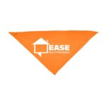 Custom Small Triangle Pet Bandana with Screen Print