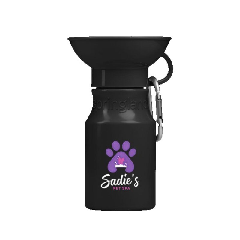 Custom Springland Pet 15oz Mini Dog Travel Bottle - 8