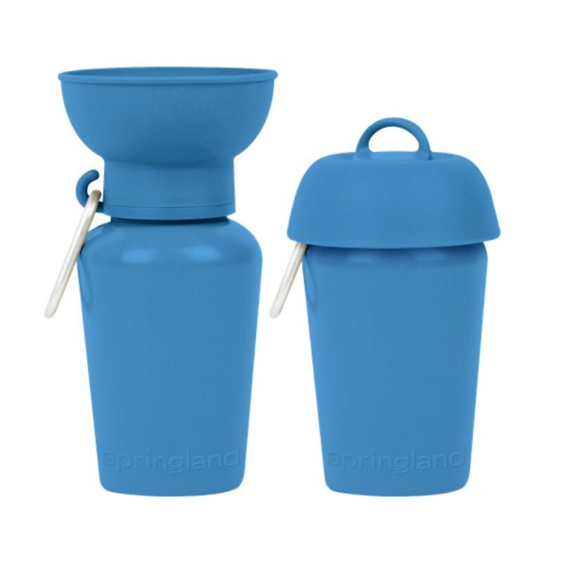 Custom Springland Pet 20oz Flip Dog Water Bottle - 7