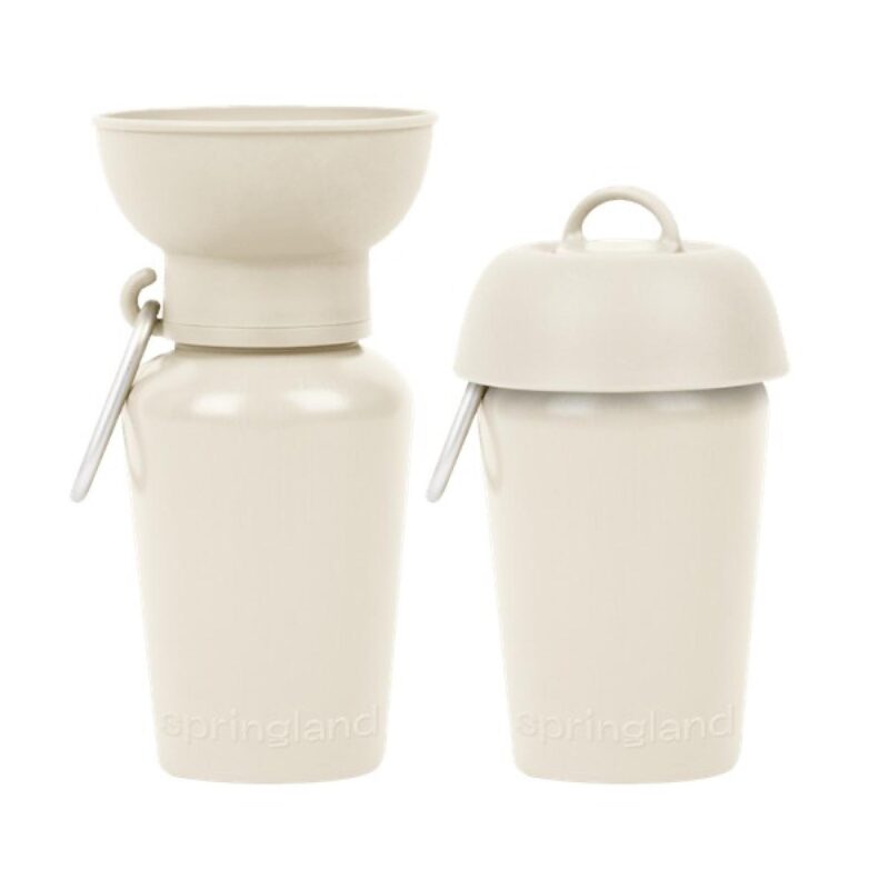 Custom Springland Pet 20oz Flip Dog Water Bottle - 8