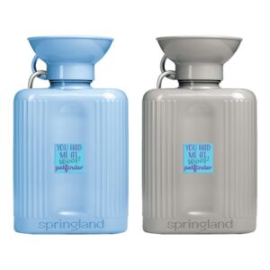 Custom Springland Pet 44oz Growler Travel Water Bottle