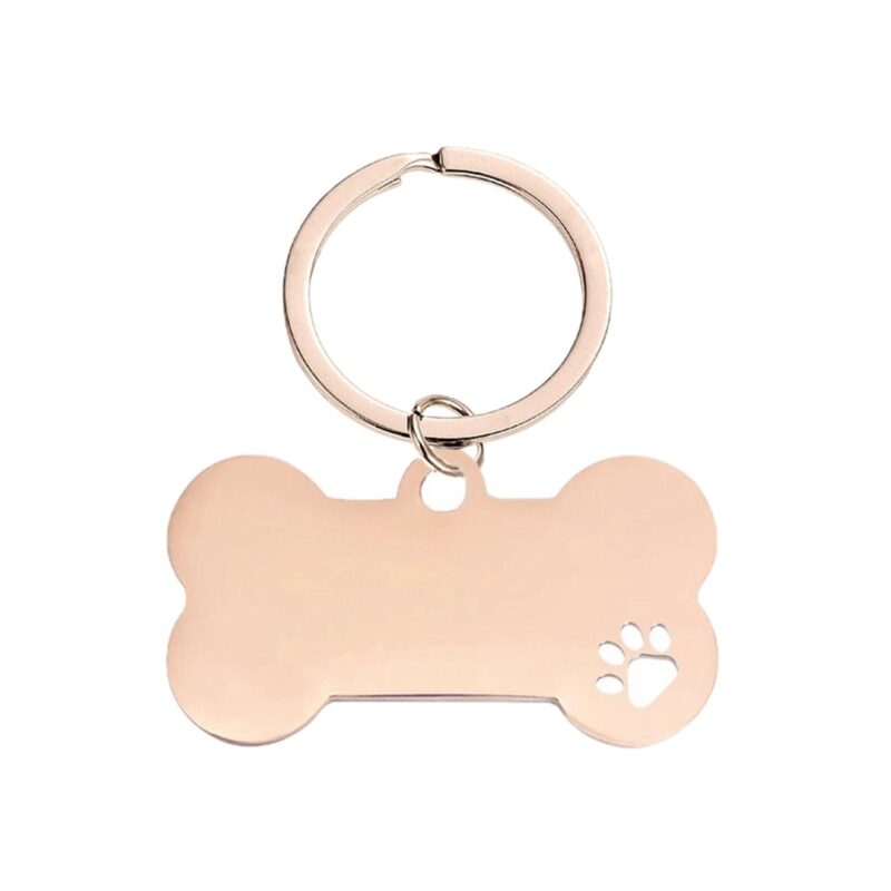 Custom Stainless Steel Dog Collar Name Tag - 2