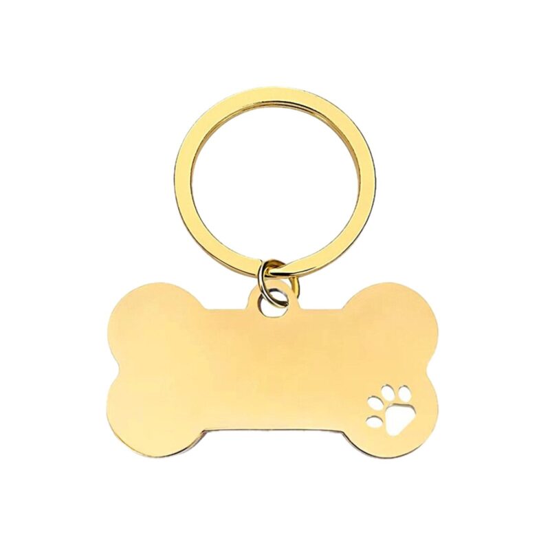 Custom Stainless Steel Dog Collar Name Tag - 3