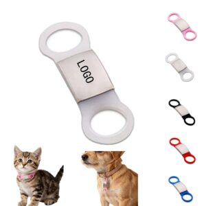Custom Stainless Steel Silicone Pet Name Tag