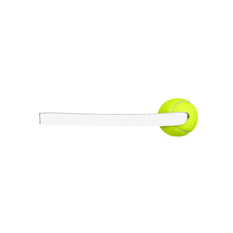 Custom Sublimated Tennis Ball Toss Toy - 1