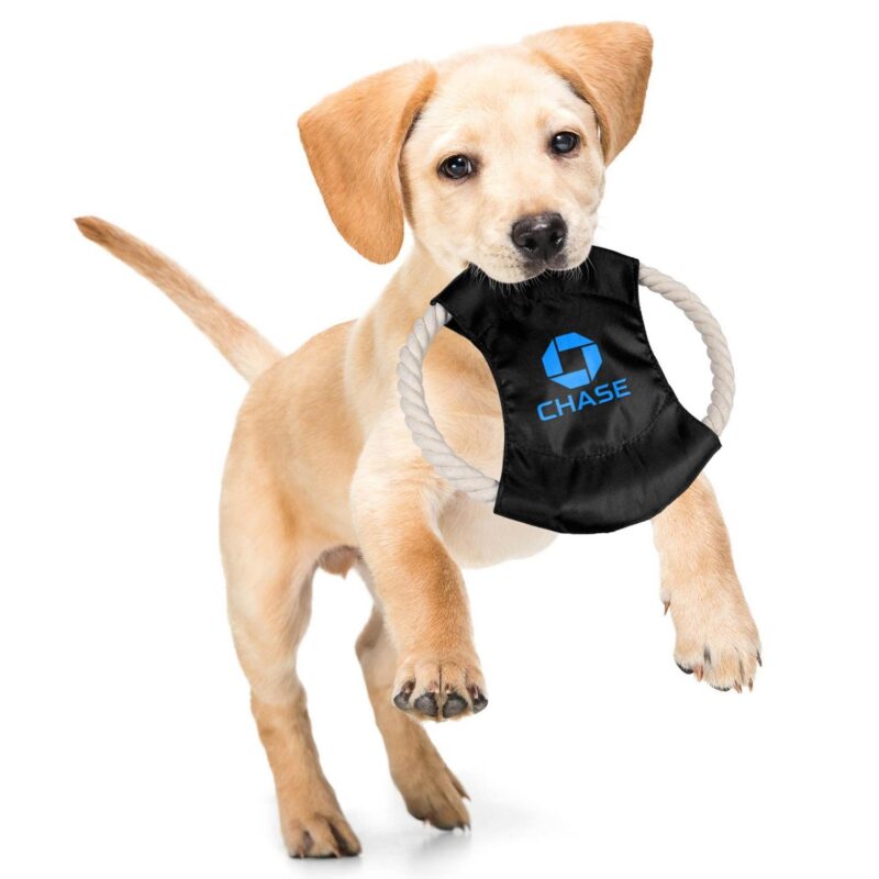 Custom Toss & Tug Rope Pet Disc (Factory Direct) 10-12 Weeks - 6